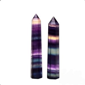 Obelisk Gekleurde Fluoriet