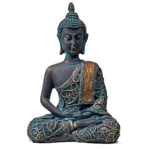 Boeddha Meditiatie Antiek Look Thais