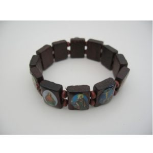 Heiligen Armband Bruin-Hout