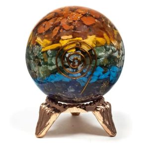 Orgoniet Bol Chakra met Standaard