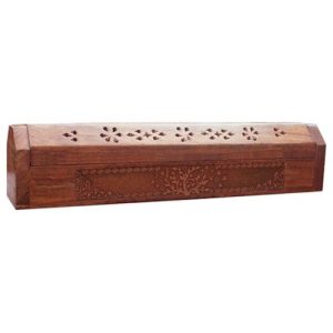 Wierookstokjes brander/bewaardoos Levensboom