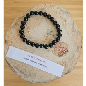 Armband Zwarte Obsidiaan 8 mm