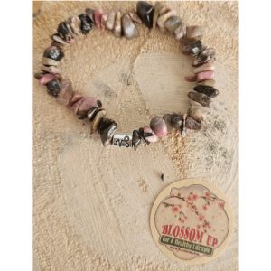 Split Armband Rhodochrosiet-Steenbok