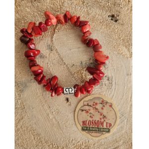 Split Armband Rode Koraal-Ram
