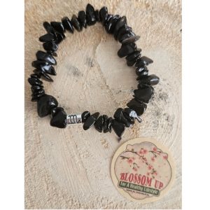 Split Armband Zwarte Agaat-Schorpioen
