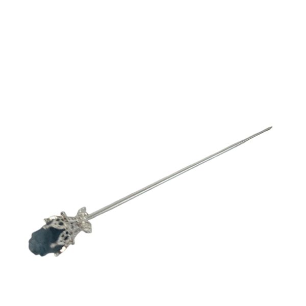 Haarpin met Fluoriet Roos Blauw