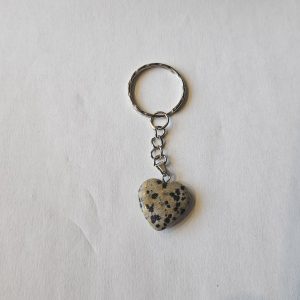 Sleutelhanger Dalmatiër Jaspis - Man made