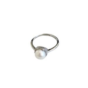 Verstelbare Zoetwater Parel Ring