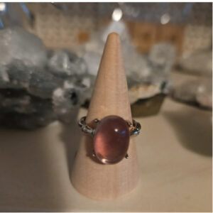 Ring Candy Fluoriet Roze