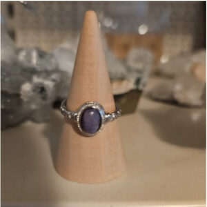 Ring Charoite